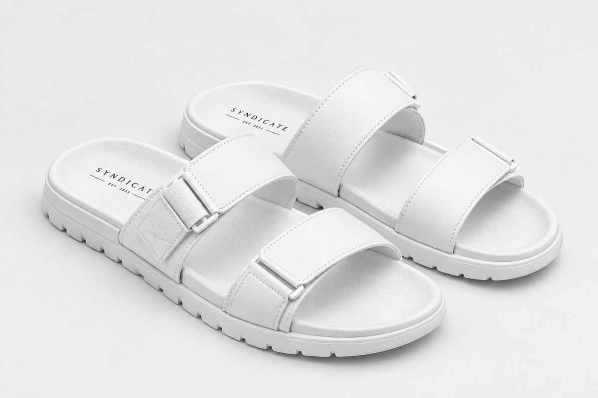Syndicate Ivory Classic Sandals