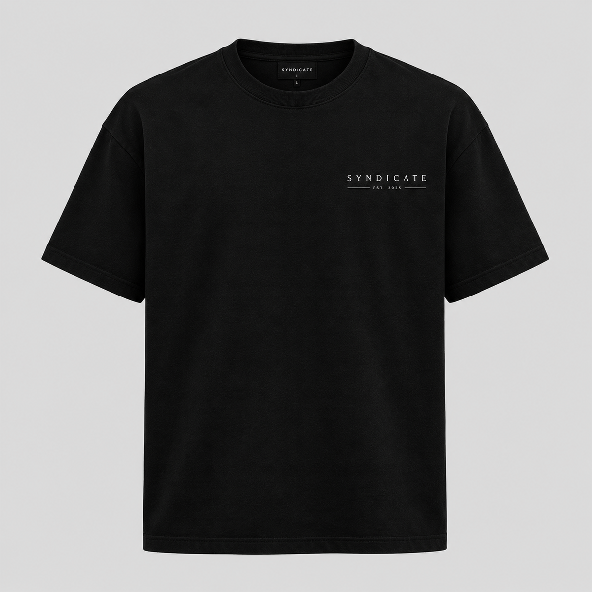 Syndicate Simple Black Tee