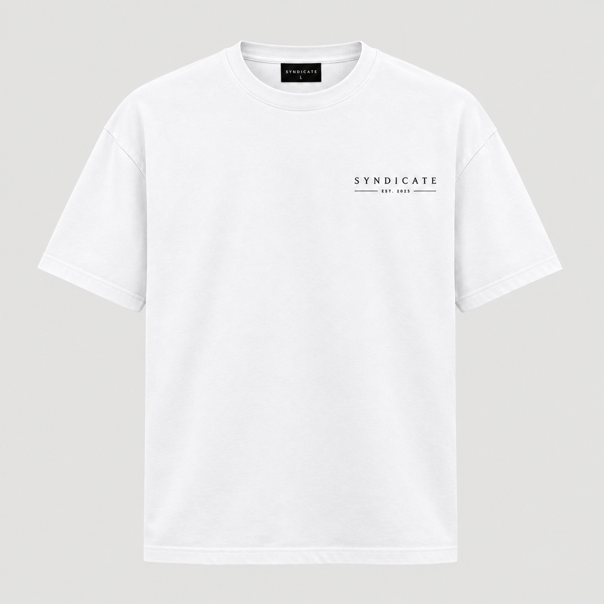Syndicate Classic White Tee